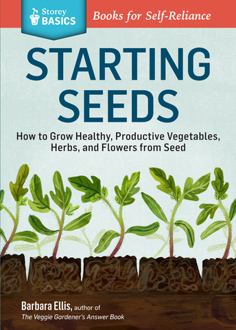 Front cover of the book Starting Seeds by Barbara W. Ellis front cover