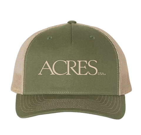 Acres U.S.A Olive Cap