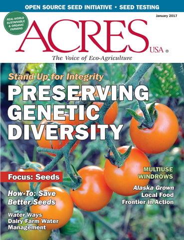 Acres U.S.A. Magazine January 2017 Soft Cover