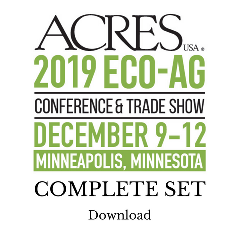 2019 Eco-Ag Conference Workshop MP3 Complete Set